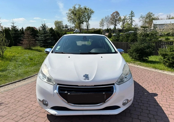 Peugeot 208 cena 23200 przebieg: 211734, rok produkcji 2015 z Ryki małe 631